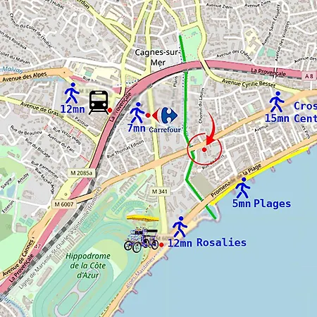 400m De La Apartment